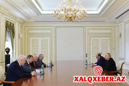 Prezident İlham Əliyev ATƏT-in Minsk qrupu həmsədrlərini qəbul edib