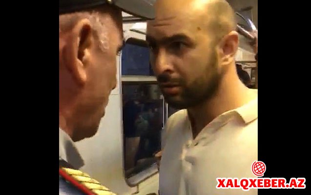 Bakı metrosunda insident