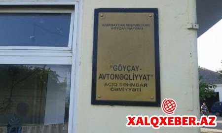 Göyçay "Avtonəqliyyat" ASC rəhbərliyinə ittiham - Müraciət...