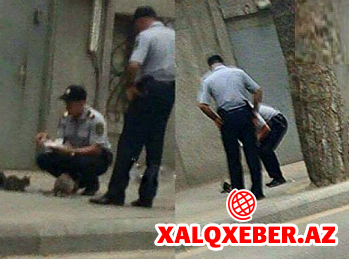 Azərbaycan polisi bu görüntülərlə dünya mediasında… – FOTO