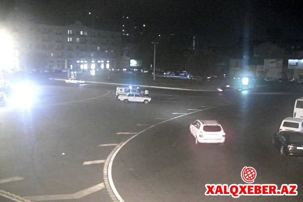 Bakıda sərxoş məmur polisə çətin anlar yaşatdı – FOTO