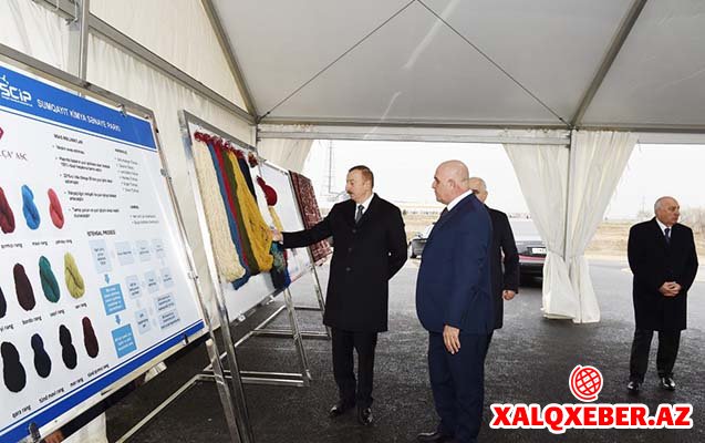 Prezident YAP-ın Sumqayıt təşkilatının inzibati binasının açılışında iştirak edib