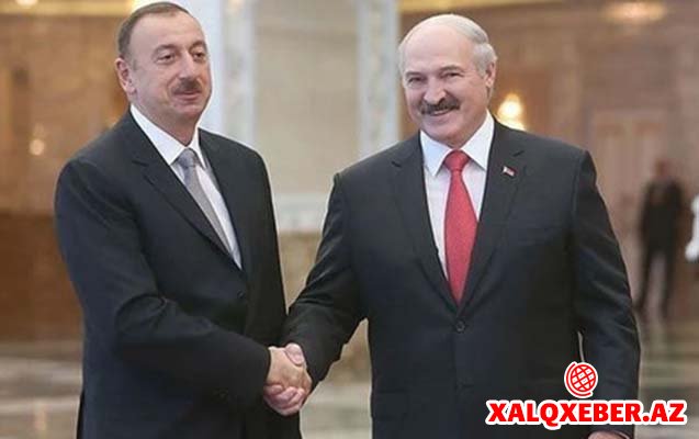 Lukaşenko Əliyevi Belarusa dəvət etdi