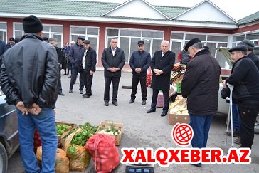 Füzulidə kənd təsərrüfatı məhsullarının satışı yarmarkaları təşkil olunub