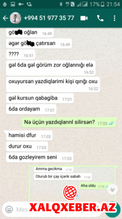 AĞSUDA məmur oğlu jurnalisti ölümlə hədələdi: ''Sənə bıçağı soxub ölənə qədər...'' - FOTOFAKT