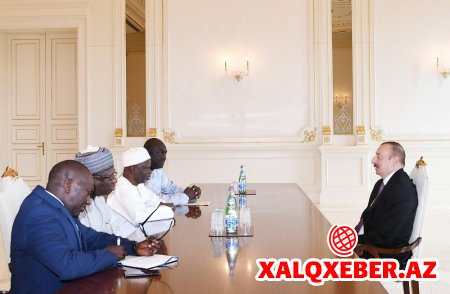 Prezident İlham Əliyev Qambiyanın xarici işlər nazirini qəbul edib