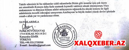 Türkiyəli iş adamına "atanlar" sırasında Cahangir Hacıyevin də adı çəkildi - ŞOK FAKTLAR