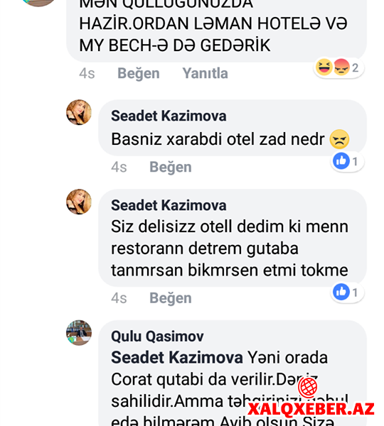 Direktor müavini qadın müğənnini otelə dəvət etdi — FOTOFAKT (+18)