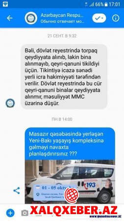 "Yeni Bakı" sakinləri əcaib durumla üz-üzə qalıblar... - Müraciət