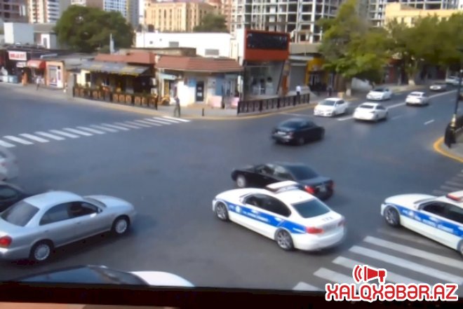 “Avtoş” polislərin başına oyun açdı - Video
