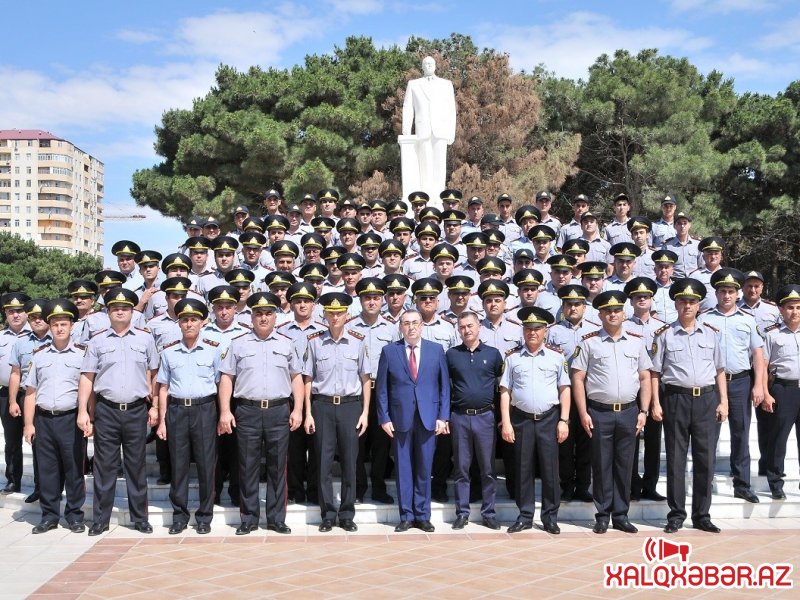 Abşeronda polis işçilərinin peşə bayramı qeyd edilib