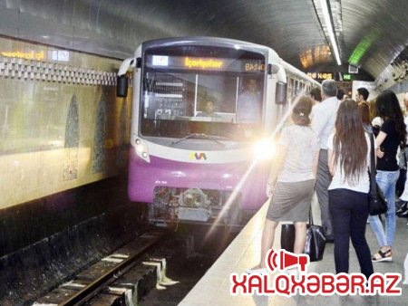Metrodan istifadə edənlərin DİQQƏTİNƏ - Qrafik dəyişir