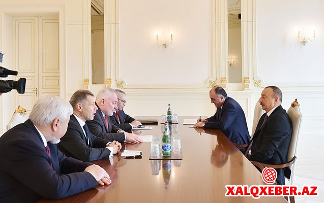 Prezident Minsk qrupunun həmsədrlərini qəbul etdi