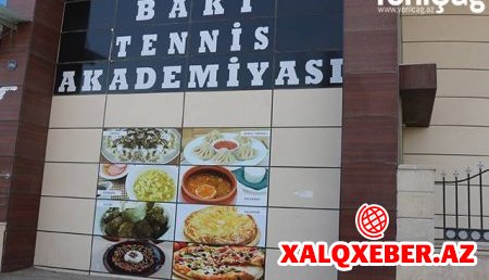 Çayxana, gül dükanı, bazar yoxsa Tennis Akademiyası? - FOTOLAR
