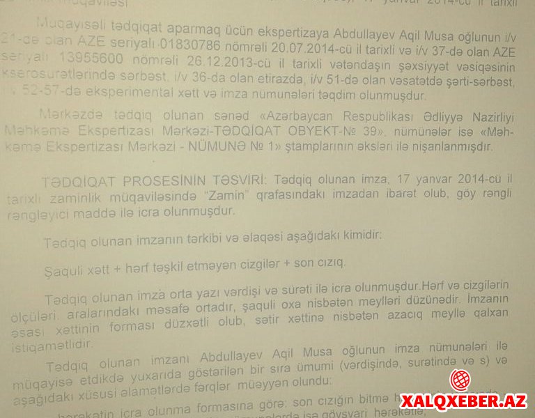 "Atabank" ASC-nin Göyçay filialına qarşı fırıldaq ittihamı - ŞİKAYƏT