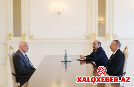 Azərbaycan prezidenti ISESCO-nun baş direktorunu qəbul edib
