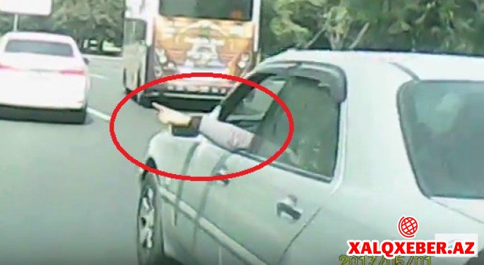 Bakıda yol qaydalarını "barmağına dolayan" sürücü də tapıldı – VİDEO