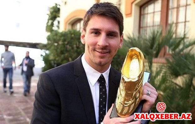 Messi dördüncü dəfə “Qızıl buts”a sahib çıxdı