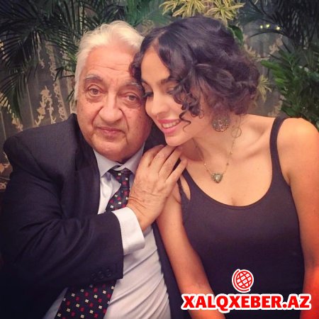 Leyla Əliyevanın babası ilə YENİ FOTOLARI