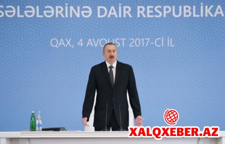 "Biz xalqımızı, dövlətimizi bu böyük bəlalardan qurtara bildik" - Prezident İlham Əliyev