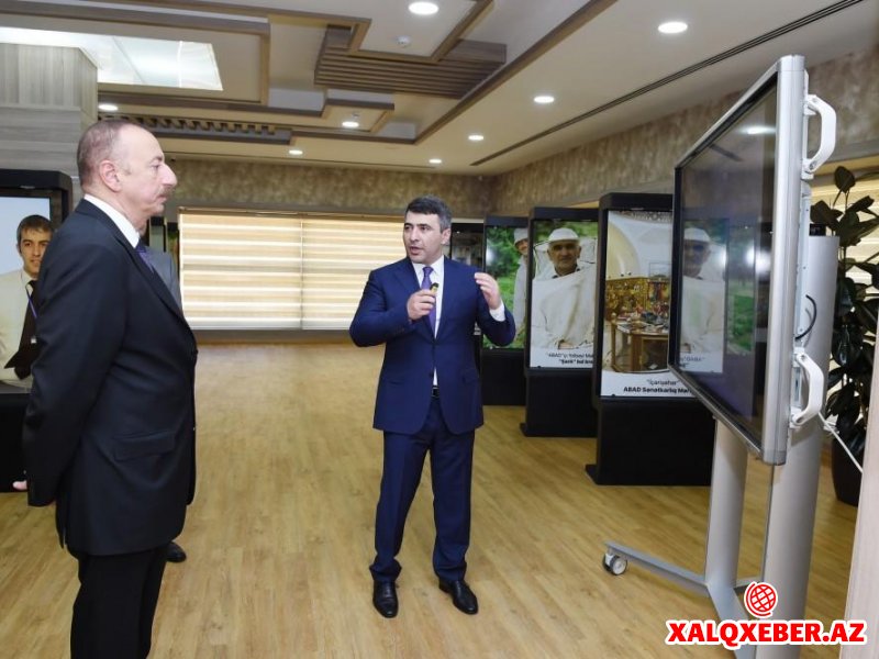 Prezident “ABAD Mərkəz”in açılışında iştirak etdi (FOTO)