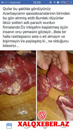 Bakıda satışda təhlükəli ət - ŞOK FOTOLAR