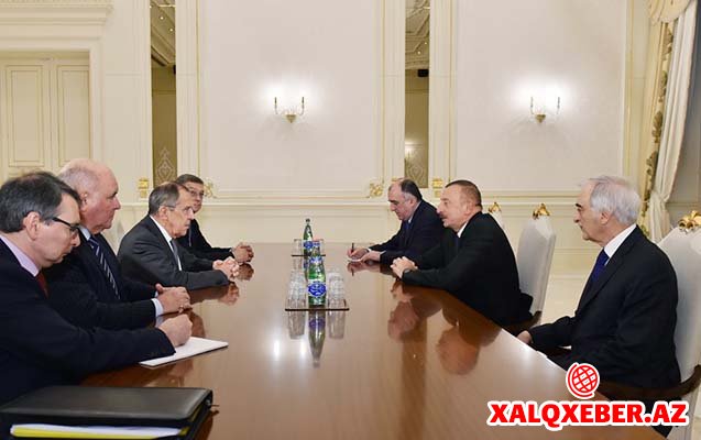 Prezident Lavrovla Qarabağ münaqişəsindən danışdı