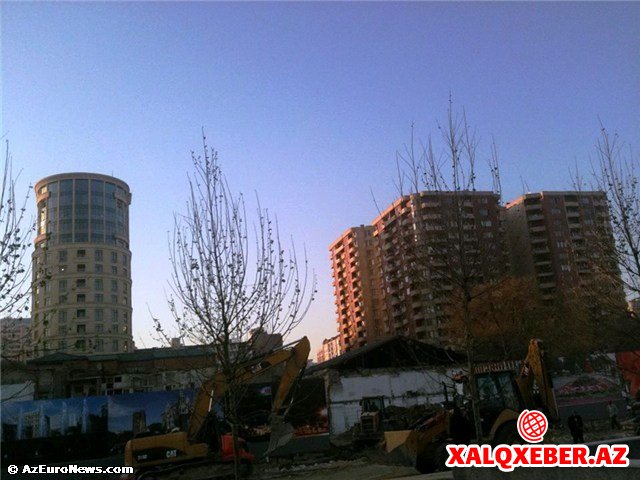 Abutalıbovun evlər yıxan “Qış parkı”na kimsə ayaq basmır - Fotolar
