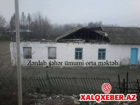 Zərdab rayon Təhsili iflic durumda - FOTOLAR
