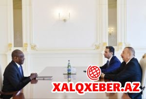 Azərbaycan prezidenti Smart Africa şirkətinin icraçı direktorunu qəbul edib