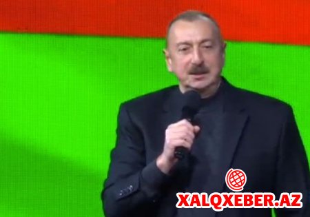 "Heç bir kənar qüvvə bizi yolumuzdan döndərə bilməz" - Prezident İlham Əliyev