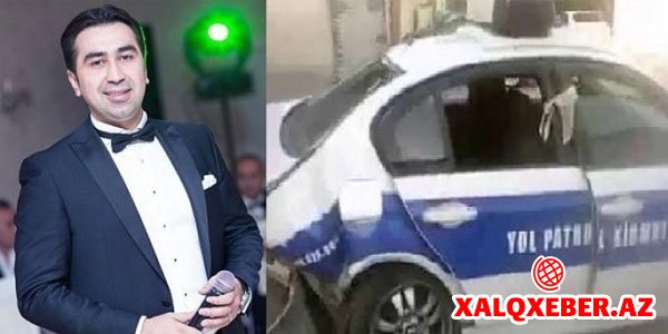 Məşhur müğənni Bakıda "İnfiniti" ilə YPX maşınını əzdi: polis yaralandı