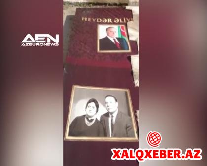 Xətai icra başçısının bibisi oğlundan Heydər Əliyevə hörmətsizlik – Fotolar