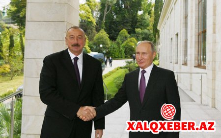İlham Əliyev Putinlə görüşdü - FOTOLAR