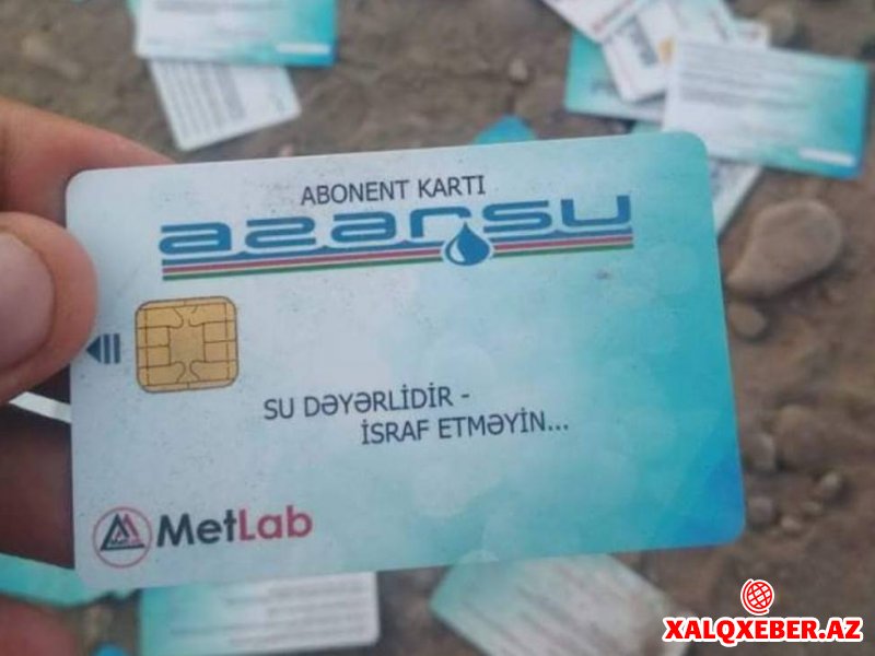 “Azərsu”nun smart kartları Xaçmaz küçələrində uçuşur – Fotolar