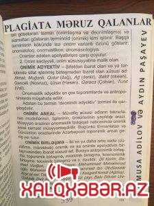 Professor Sayalı Sadıqovanın plagiat etdiyi yeni mənbə üzə çıxdı – Fotofakt