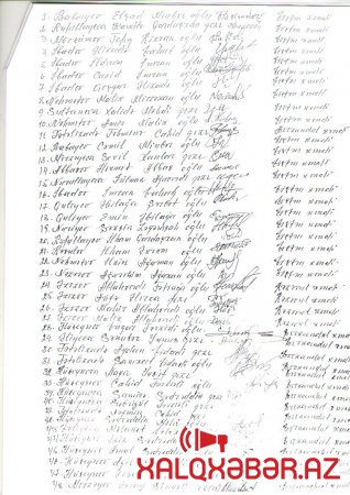 Rektorun işdən çıxardığı müəllimin müdafiəsinə 8 kəndin sakinləri qalxdı - FOTOLAR