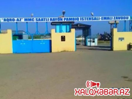 Kənd sakinləri 8 aydır zavodun tozundan nəfəs ala bilmirlər - Müraciət