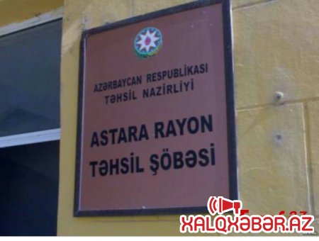 Azərbaycan bayrağına Astara rayon təhsil ocağında hörmətsizlik