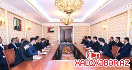 Nazir Vilayət Eyvazov Rusiyada təhsil alacaq kursantları qəbul etdi, tövsiyələrini verdi - FOTO