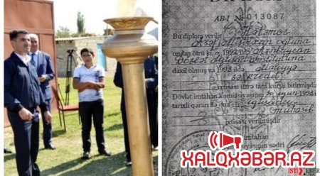 Saxta diplom satan “AZƏRİQAZ” əməkdaşının öz diplomu saxta çıxdı – FOTO FAKT
