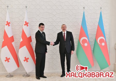 Azərbaycan Prezidenti Gürcüstanın Baş Nazirini qəbul edib