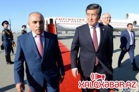 Qırğızıstan Prezidenti Azərbaycanda