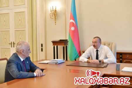 Prezident Hacıbala Abutalıbovu istefa ərizəsi ilə qəbul etdi