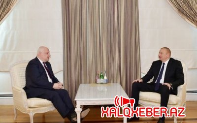 Prezident İlham Əliyev ATƏT PA-nın prezidentini qəbul edib