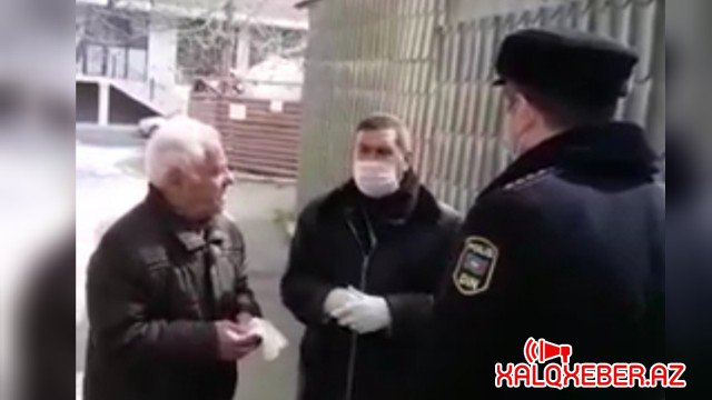 Polis Arif Quliyevi evinə göndərdi - Qadağanı pozduğu üçün (VİDEO)