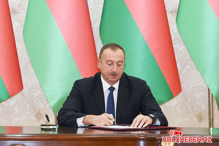 Prezident İlham Əliyev daha bir sərəncam imzaladı
