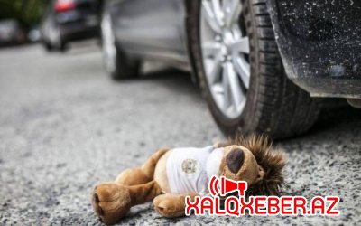 Abşeronda dəhşət - 4 yaşlı uşaq atasının avtomobilinin altında qaldı