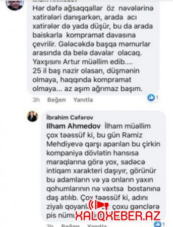 İbrahim Cəfərov sədaqətinin bəhrəsini gördü - İDDİA