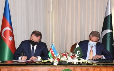 Azərbaycanla Pakistan arasında əməkdaşlıq haqda saziş imzalanıb